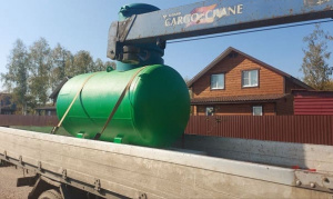 Монтаж газгольдера Спецгаз 2700 л в Клину